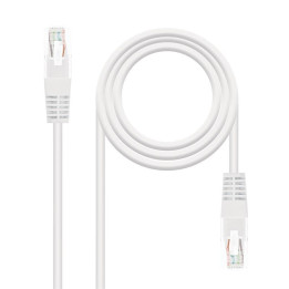 Cable De Red CAT.6 Utp 1M Nanocable White | InfoChen Canarias