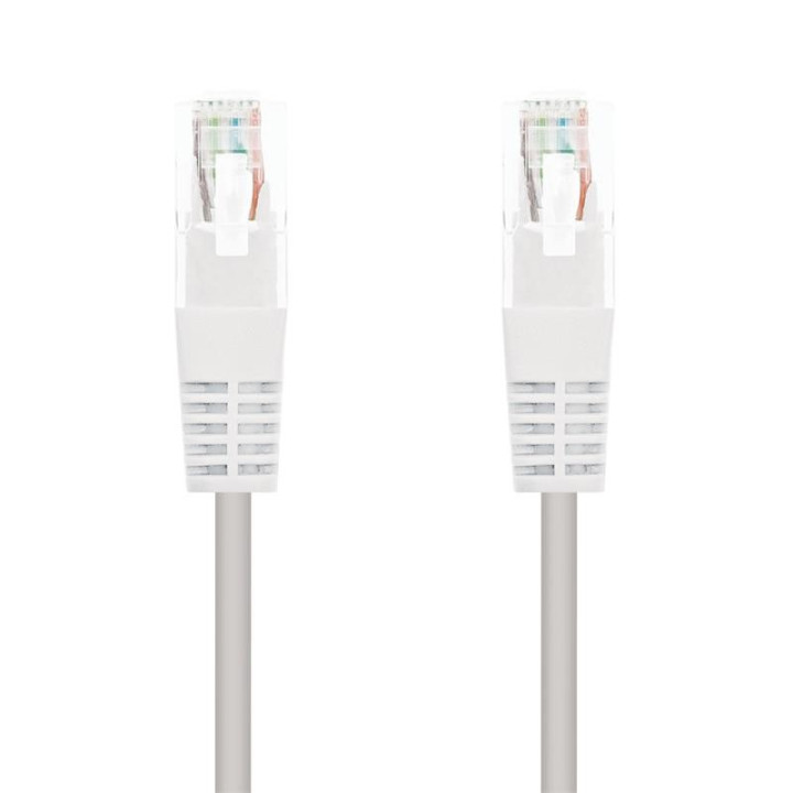Cable De Red CAT.6 Utp 1M Nanocable White | InfoChen Canarias