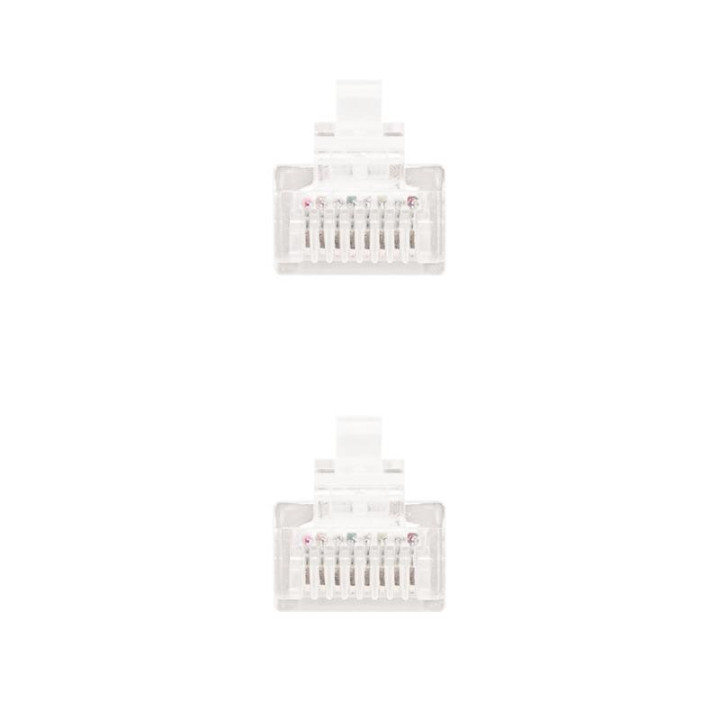 Cable De Red CAT.6 Utp 1M Nanocable White | InfoChen Canarias