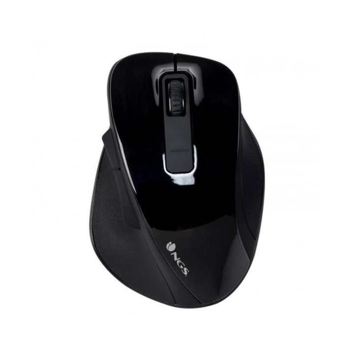 Raton Ngs Bow Optical Wireless 5 Botones Black | InfoChen