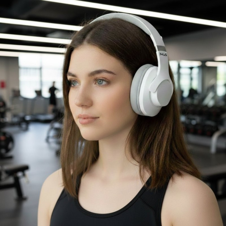 Auriculares Ngs Artica Storm Wireless Bluetooth Microfono Diadema