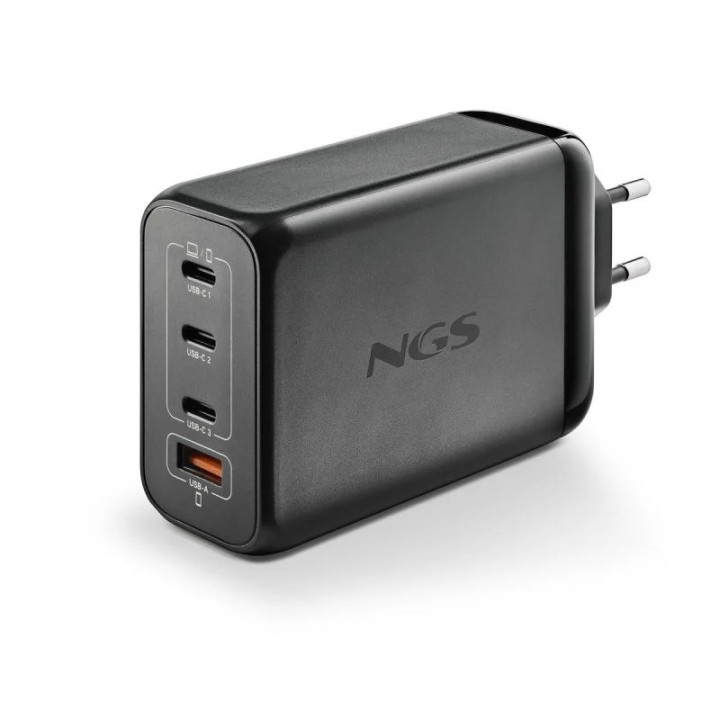 Cargador De Portátil Ngs Bud Gan 3XUSB-C/USB-A 240W Black |