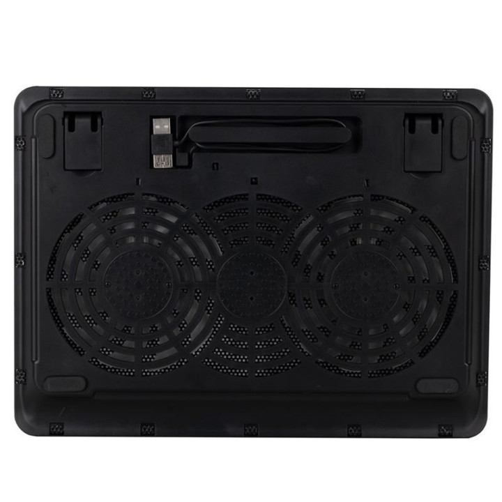 Soporte + Ventilador Notebook Ngs Jetstand Black | InfoChen