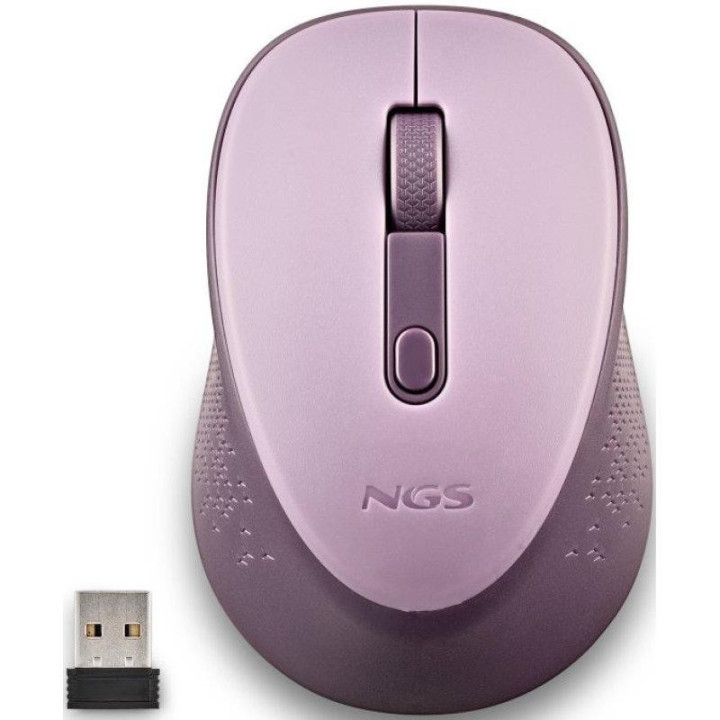 Raton Ngs Dew Lilac Wireless Silent Purple | InfoChen Canarias