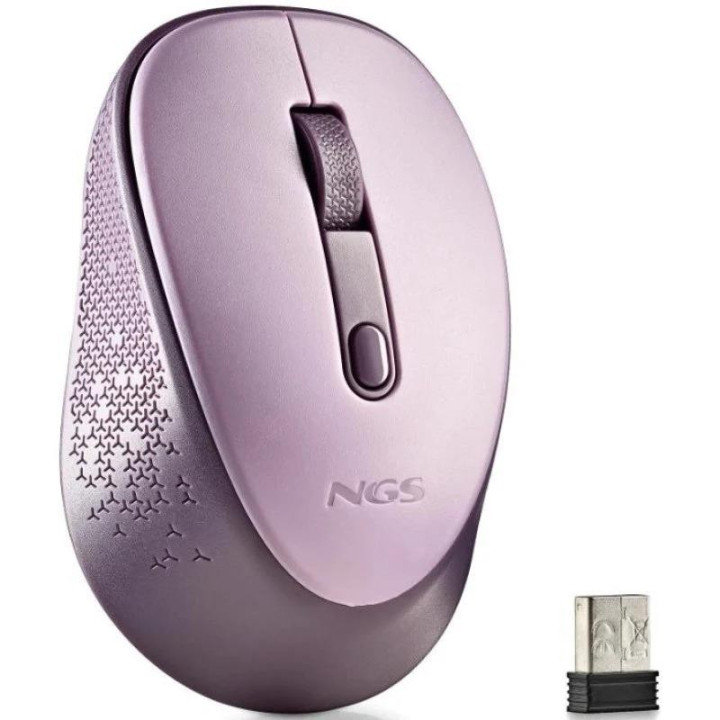 Raton Ngs Dew Lilac Wireless Silent Purple | InfoChen Canarias