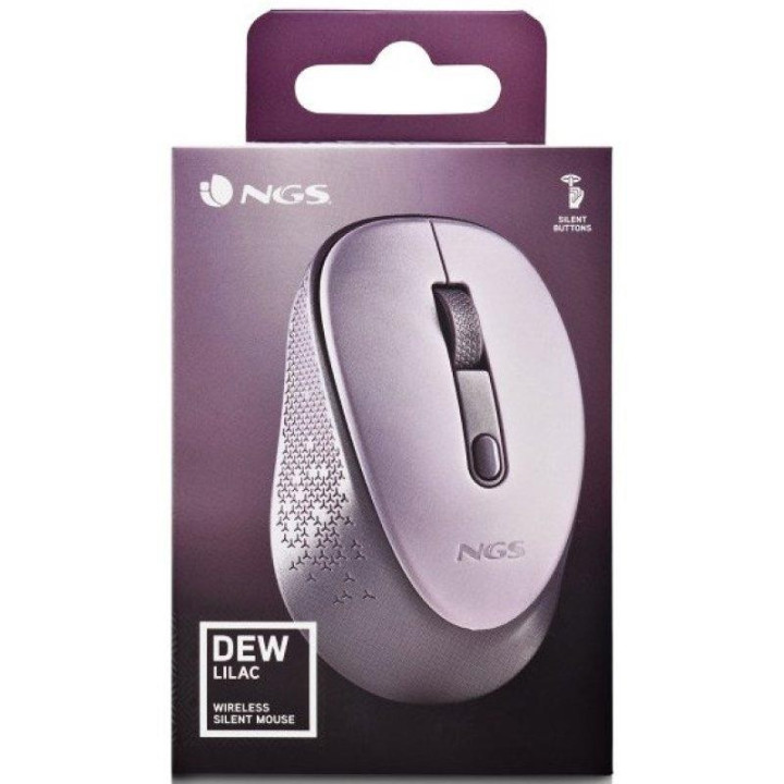 Raton Ngs Dew Lilac Wireless Silent Purple | InfoChen Canarias