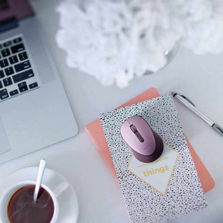 Raton Ngs Dew Lilac Wireless Silent Purple | InfoChen Canarias