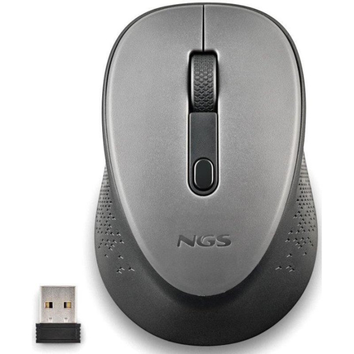 Raton Ngs Dew Gray Wireless Silent Grey | InfoChen Canarias