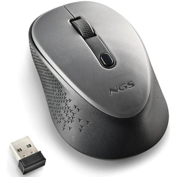 Raton Ngs Dew Gray Wireless Silent Grey | InfoChen Canarias