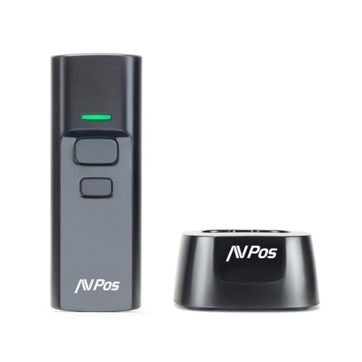 Lector Avpos Codigos Portátil 2D + Qr BT03 Wireless 2.4 +