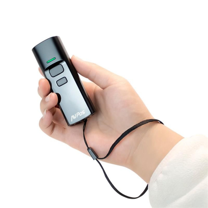 Lector Avpos Codigos Portátil 2D + Qr BT03 Wireless 2.4 +