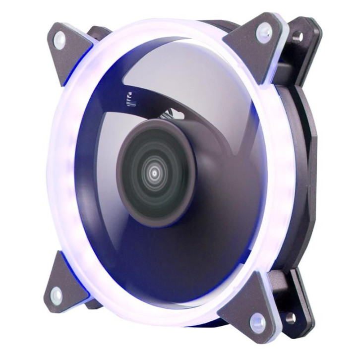 Ventilador 12CM Unykach Candy 20 Adicional Chasis Blue Ring LED |