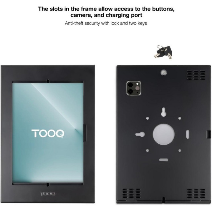 Marco Antirrobo Tooq TQATTE2601-S-B Para Tablet 10.9/11 Black |