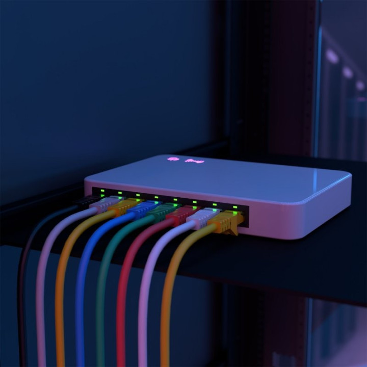 Cable De Red CAT.6A Utp 3M Aisens White | InfoChen Canarias