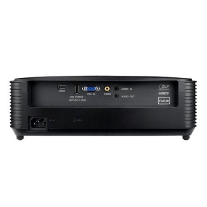 Proyector Optoma S336 4000L Svga HDMI VGA USB 3D Black | InfoChen