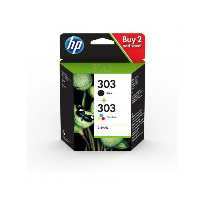 Tinta HP 303 3YM92AE Multipack Black + Color | InfoChen Canarias