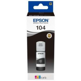 Tinta Epson Bote 104 Black Ecotank Bottle C13T00P140 | InfoChen