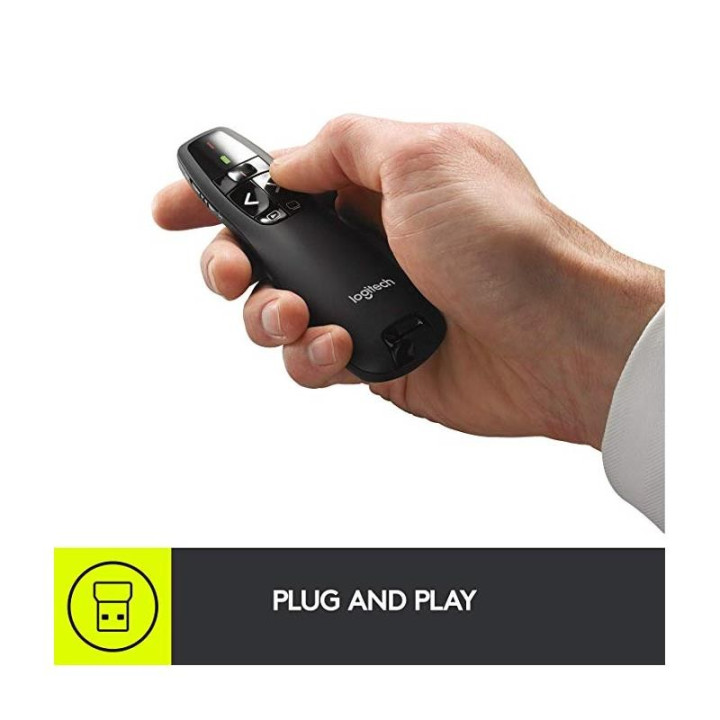Presentador Logitech R400 Inalambrico | InfoChen Canarias