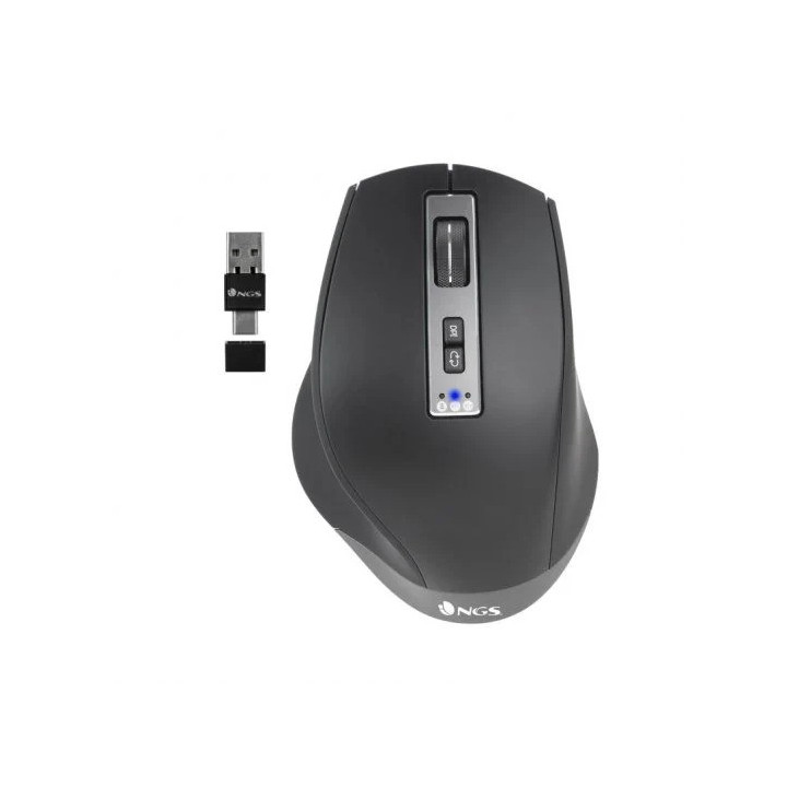 Raton Ngs Blur Wireless Multidevice Recargable LED Black |