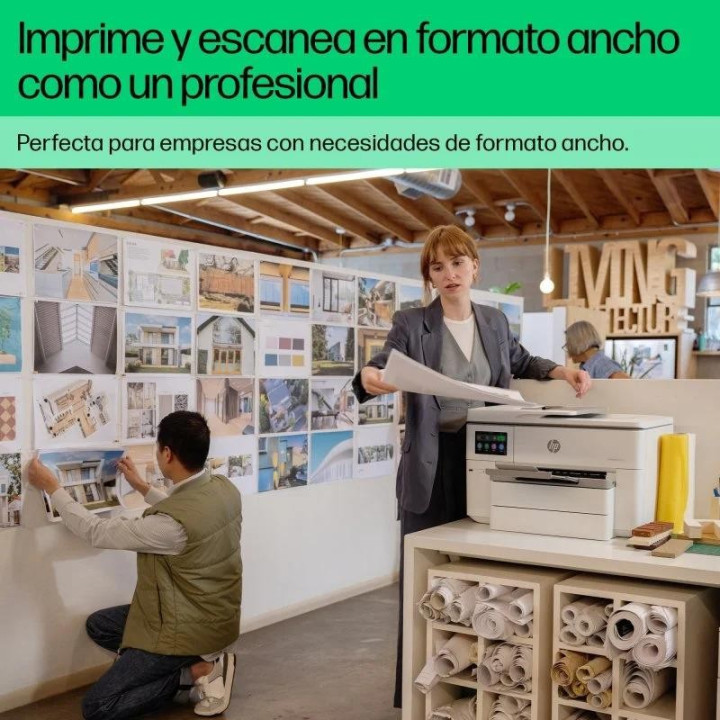 Impresora HP Officejet Pro Multifuncion MFP29730E A3 WIFI Duplex