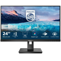 Monitor Philips 24 IPS Multimedia Ergonomico VGA DVI DP HDMI