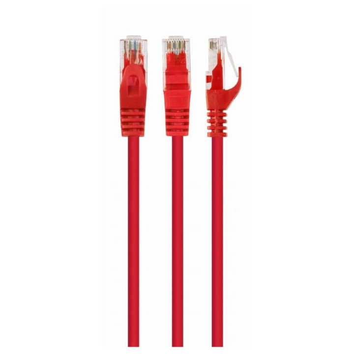 Cable De Red CAT.6 Utp 0.5M Gembird Red | InfoChen Canarias