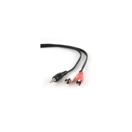 Cable Audio Gembird Jack 3.5 M/2 Rca M 1.5M | InfoChen Canarias