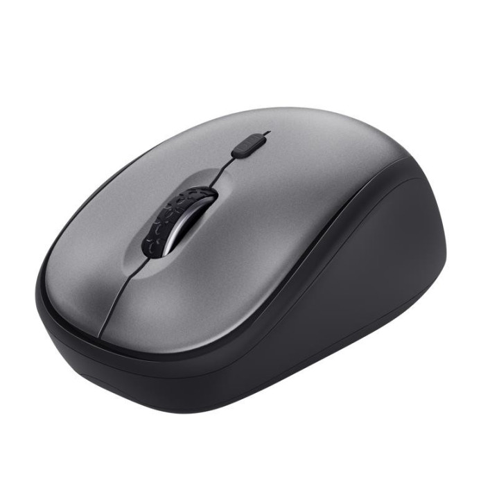 Raton Trust Yvi+ Wireless Silent Eco Black | InfoChen Canarias