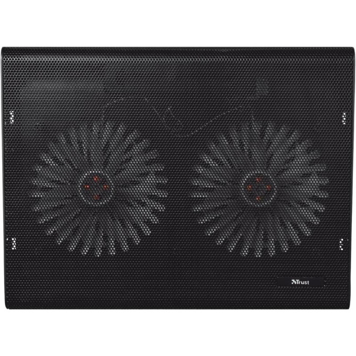 Soporte + Ventilador Notebook Trust Hasta 17.4 Black | InfoChen