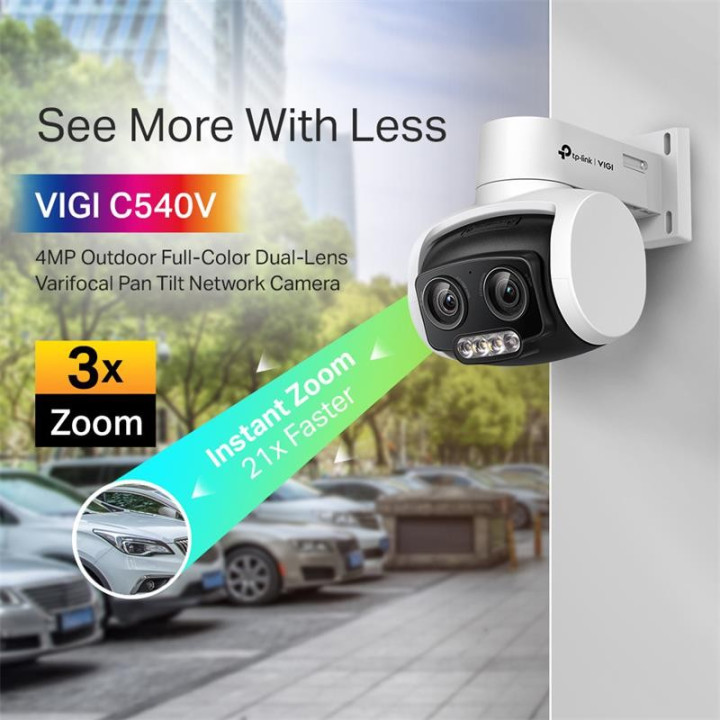Cámara IP Tp-Link Vigi Ptz 4MP 2K IP66 Full Color | InfoChen