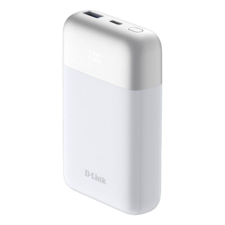 Powerbank D-Link DPP-101 1000MAH 18V USB-C White | InfoChen