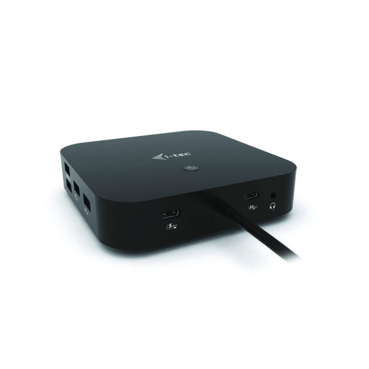 Docking I-Tec USB-C - 5XUSB/HDMI/RJ45/DP/JACK/USB-C Pd 100W Black