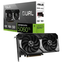 Tarjeta De Video Nvidia Asus Rtx 5060 Ti Dual Oc 16GB GDDR7 |
