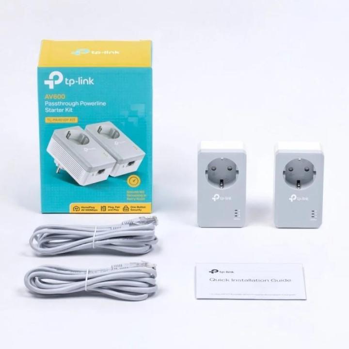 Powerline Tp-Link TL-PA4010PKIT Ethernet 2UDS + Enchufe |