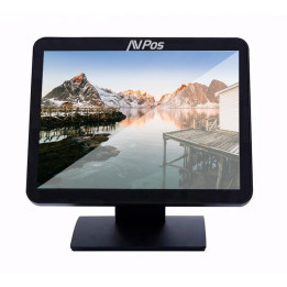Monitor Publicitario Visor TPV Avpos 12 Color VGA Black |