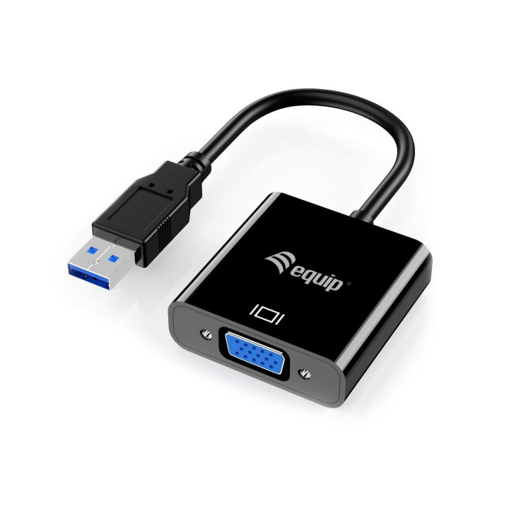 Adaptador Equip USB 3.0 A VGA USB3.0-HDB15/H | InfoChen Canarias