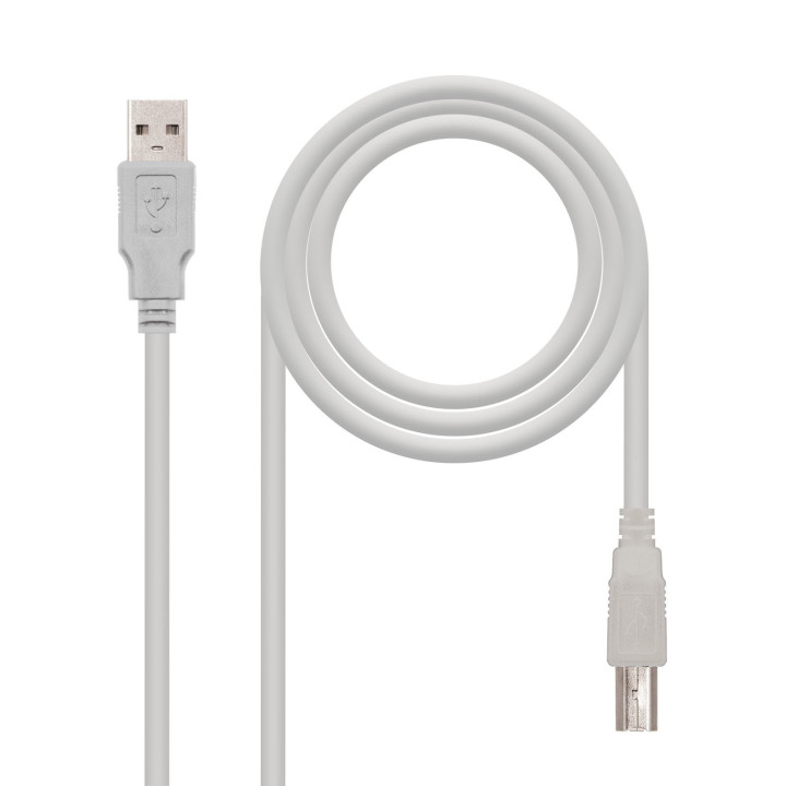 Cable USB 1,8M Impresora A/m-B/m Nanocable | InfoChen Canarias