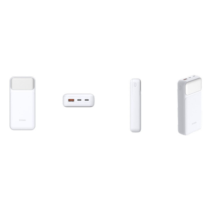 Powerbank D-Link DPP-201 2000MAH 18V USB-C White | InfoChen