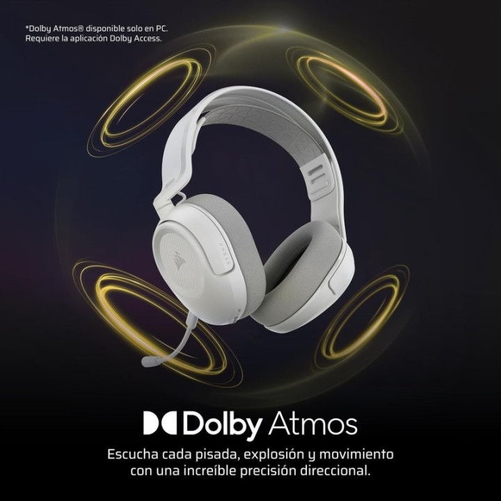 Auriculares + Microfono Gaming Corsair HS35 V3 Wireless Headset