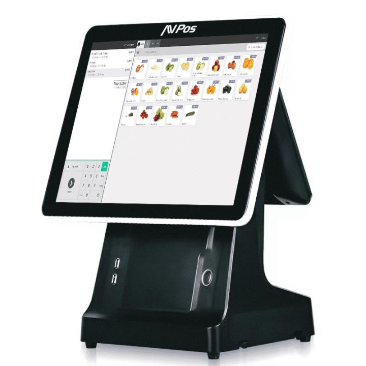 TPV Avpos K6000 15 I5/8GB/SSD128GB/WIFI+BT/W11P Impresora + 2