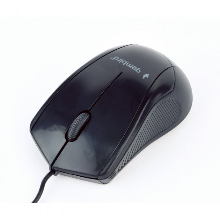 Raton Gembird USB 1000DPI Black | InfoChen Canarias