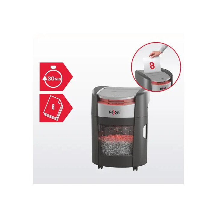 Destructora Rexel Shredmax Autofeed+ 150X Corte Particulas |