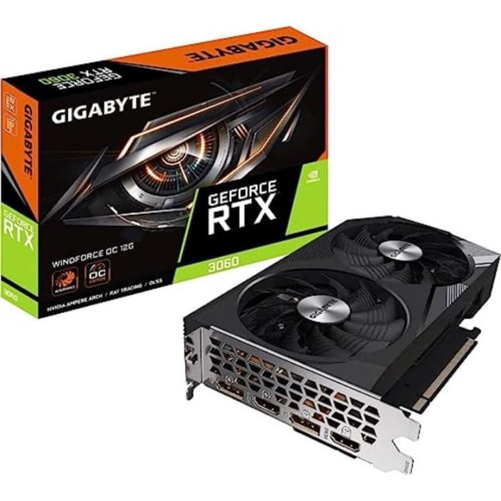 Tarjeta De Video Nvidia Gigabyte RTX3060 12GB Windforce Oc GDRR6