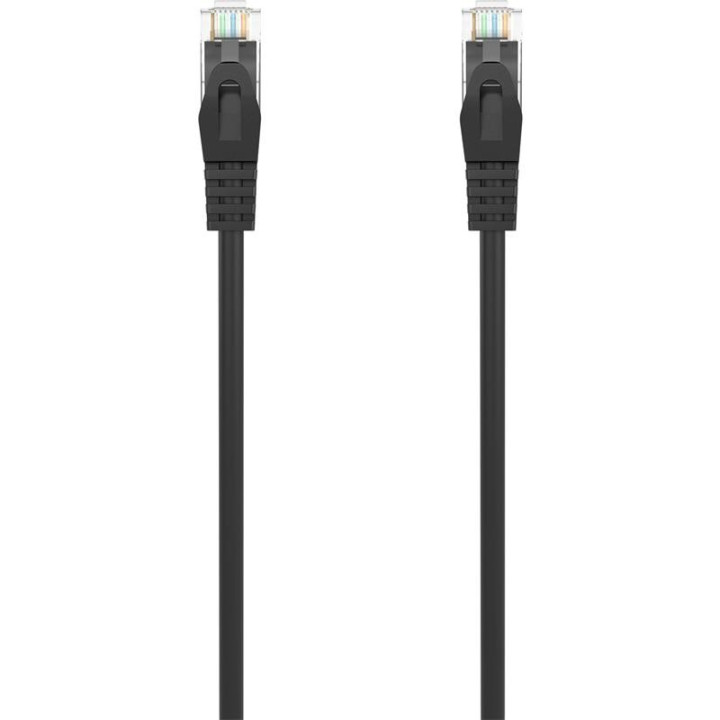 Cable De Red CAT.6A Utp 0.5M Aisens Black | InfoChen Canarias