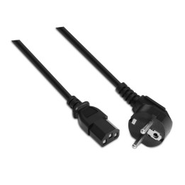 Cable Alimentacion Aisens CPU Cee (7-7) Macho - C13 Hembra 3M
