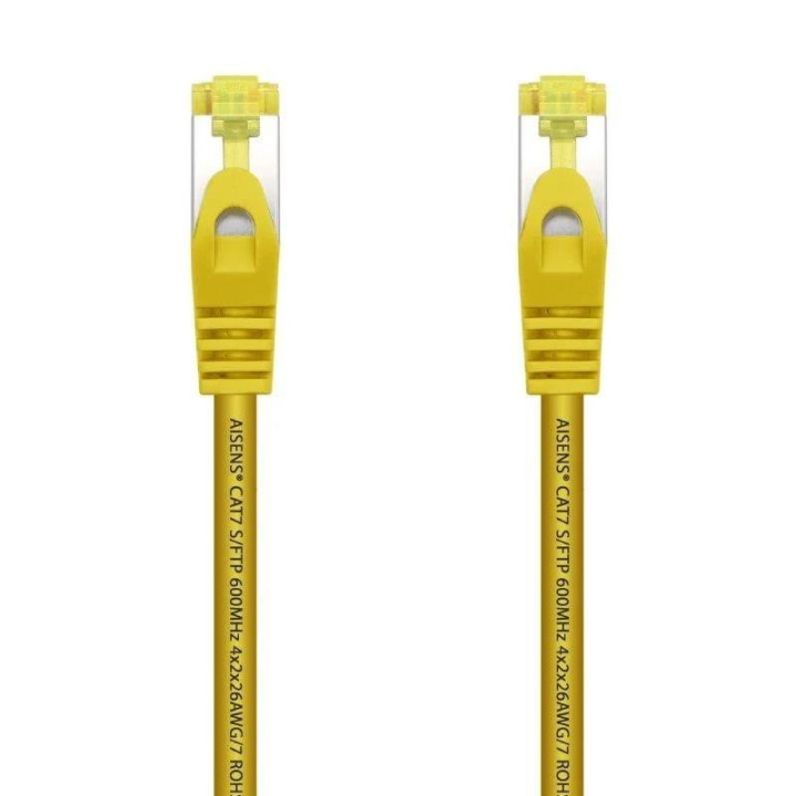 Cable De Red CAT.7 S/ftp 1M Aisens Yellow | InfoChen Canarias