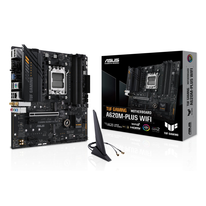 Placa Base Asus Tuf Gaming A620M-PLUS WIFI AM5 Matx 4XDDR5 HDMI