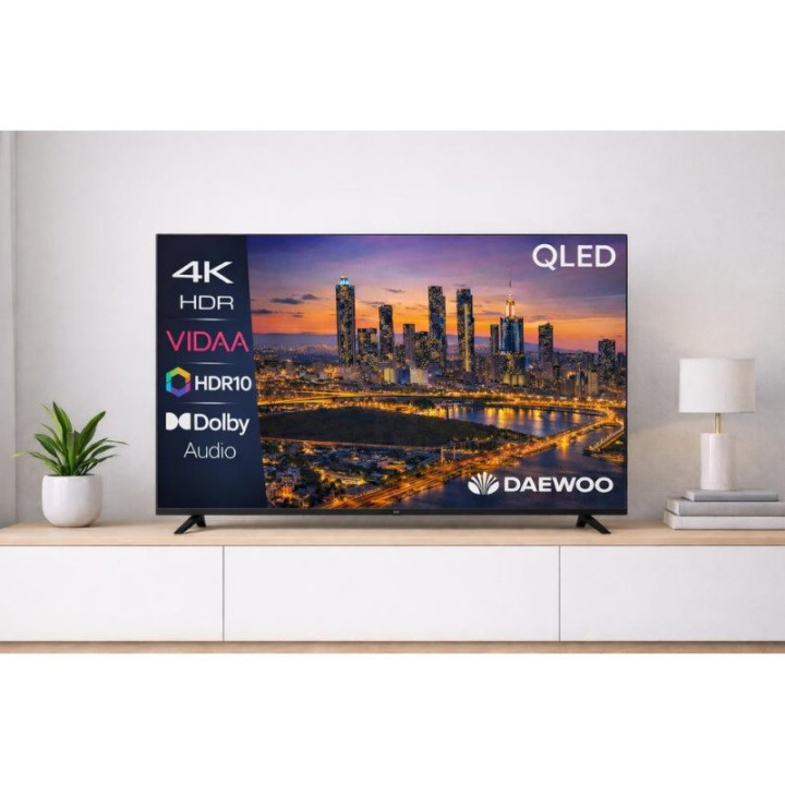 Televisor Daewoo 55 Qled 4K UHD USB Smart TV Android WIFI |