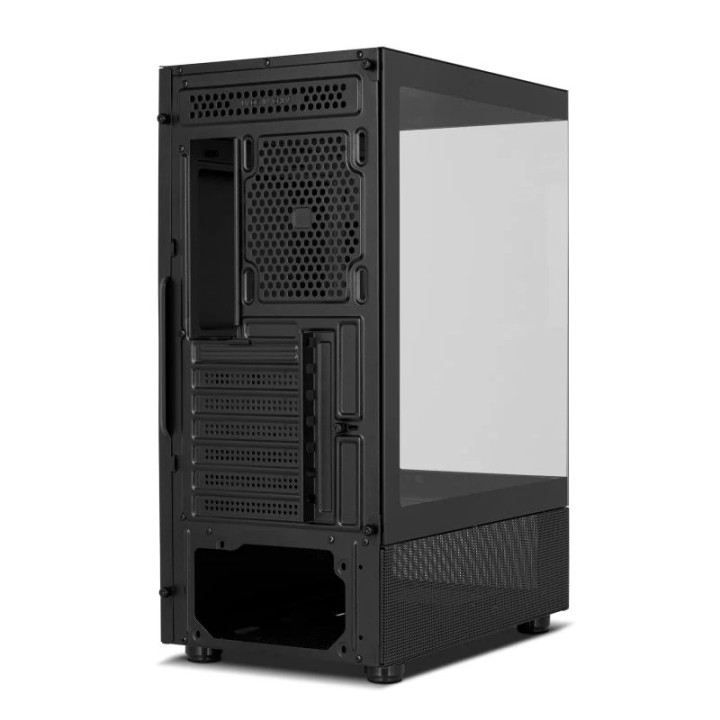 Caja Ordenador Gaming Nox Hummer Vision Atx Black | InfoChen