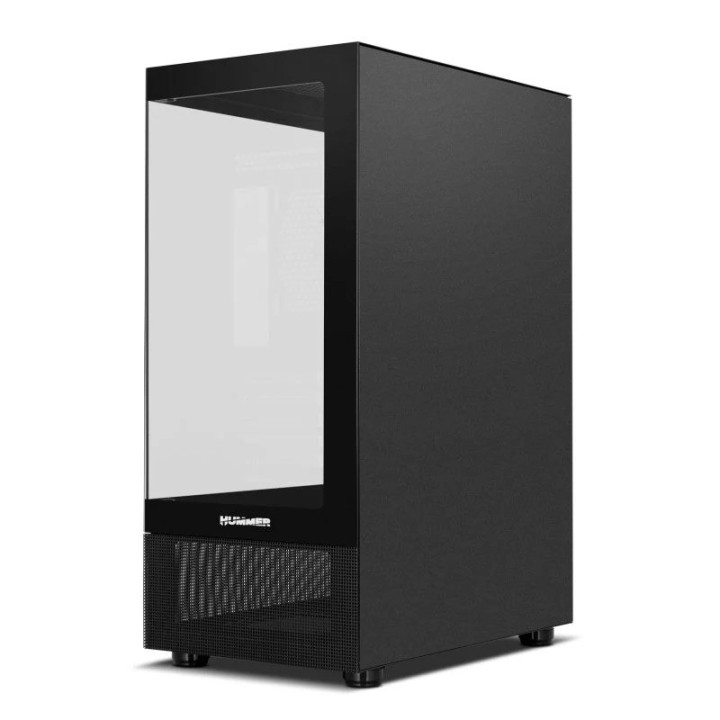 Caja Ordenador Gaming Nox Hummer Vision Atx Black | InfoChen